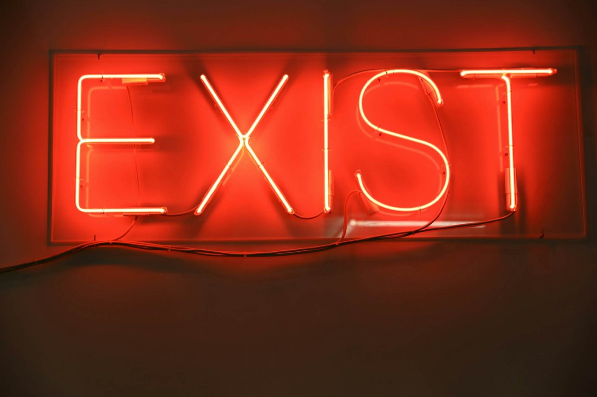 Alain Bornain, EXI T / EXIST, 2010. Collection de la Province de Hainaut