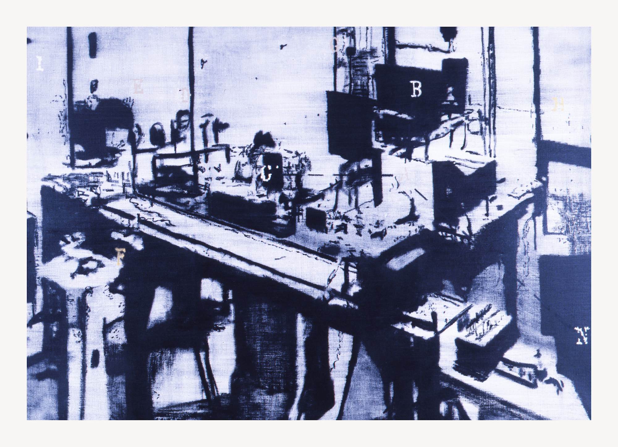 Alain Bornain, Image #012, sans titre. Collection de la Province de Hainaut