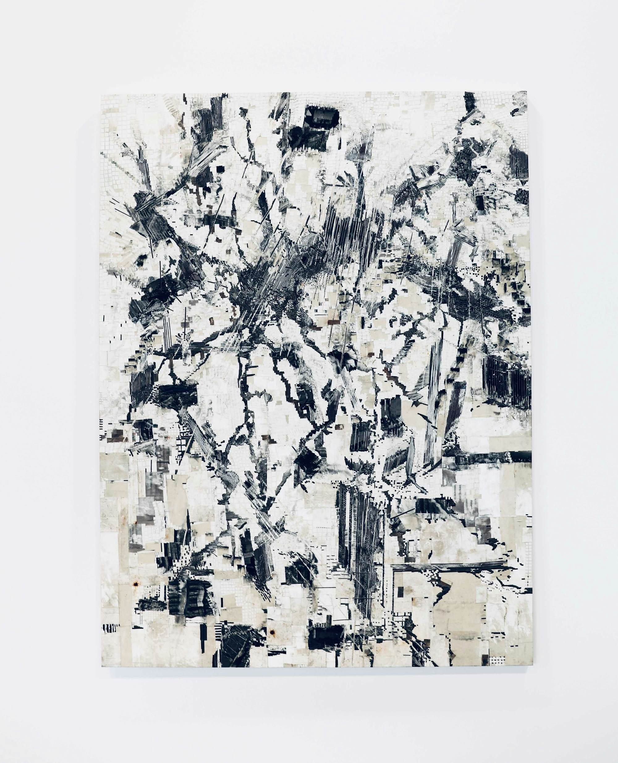 Marcin DUDEK, Black Stadium, 2021. Collection de la Province de Hainaut