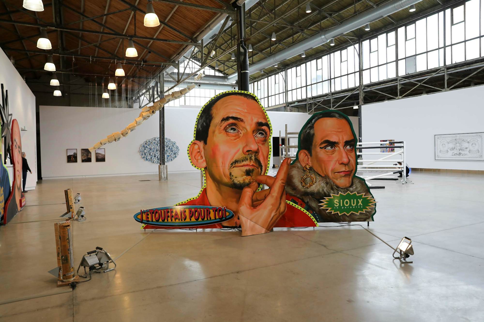 Johan Muyle, We Don't Know Him From Eden, 1998. Collection du BPS22. Photo : Leslie Artamonow