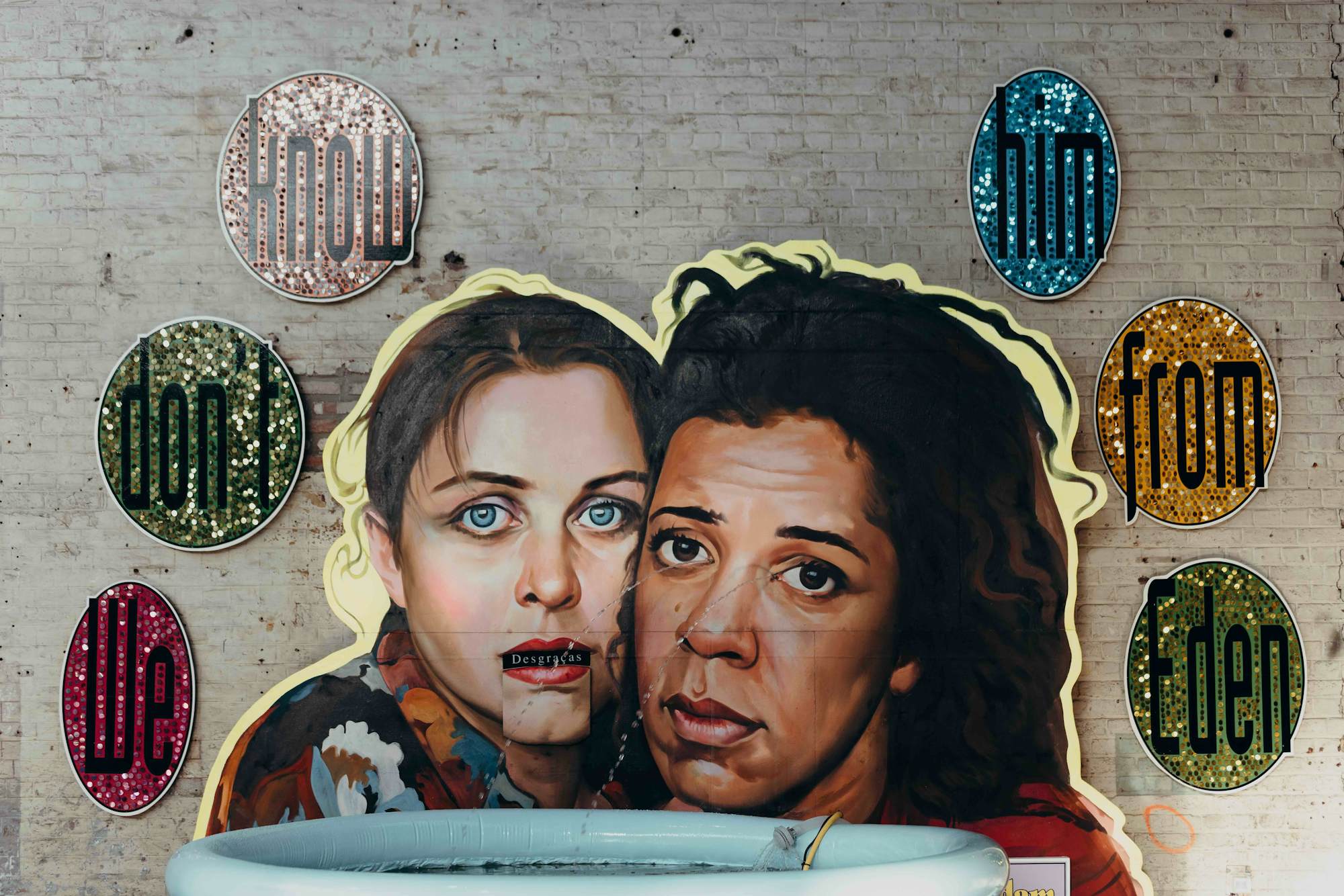 Johan Muyle, We Don't Know Him From Eden, 1998. Collection du BPS22. Photo : Leslie Artamonow