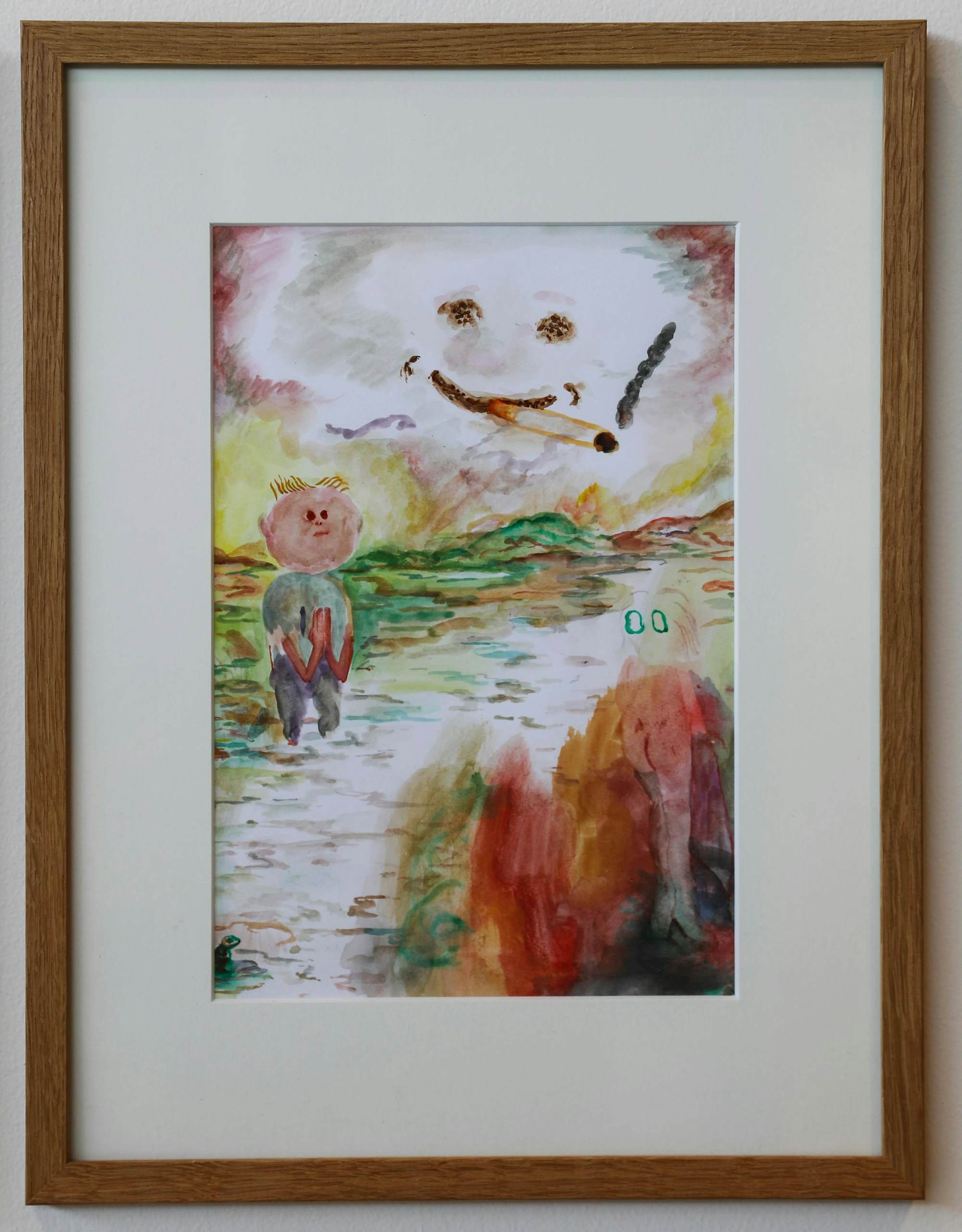 Valfret, "Sauvage", détail, 2019. Collection de la Province de Hainaut. Photo : BPS22