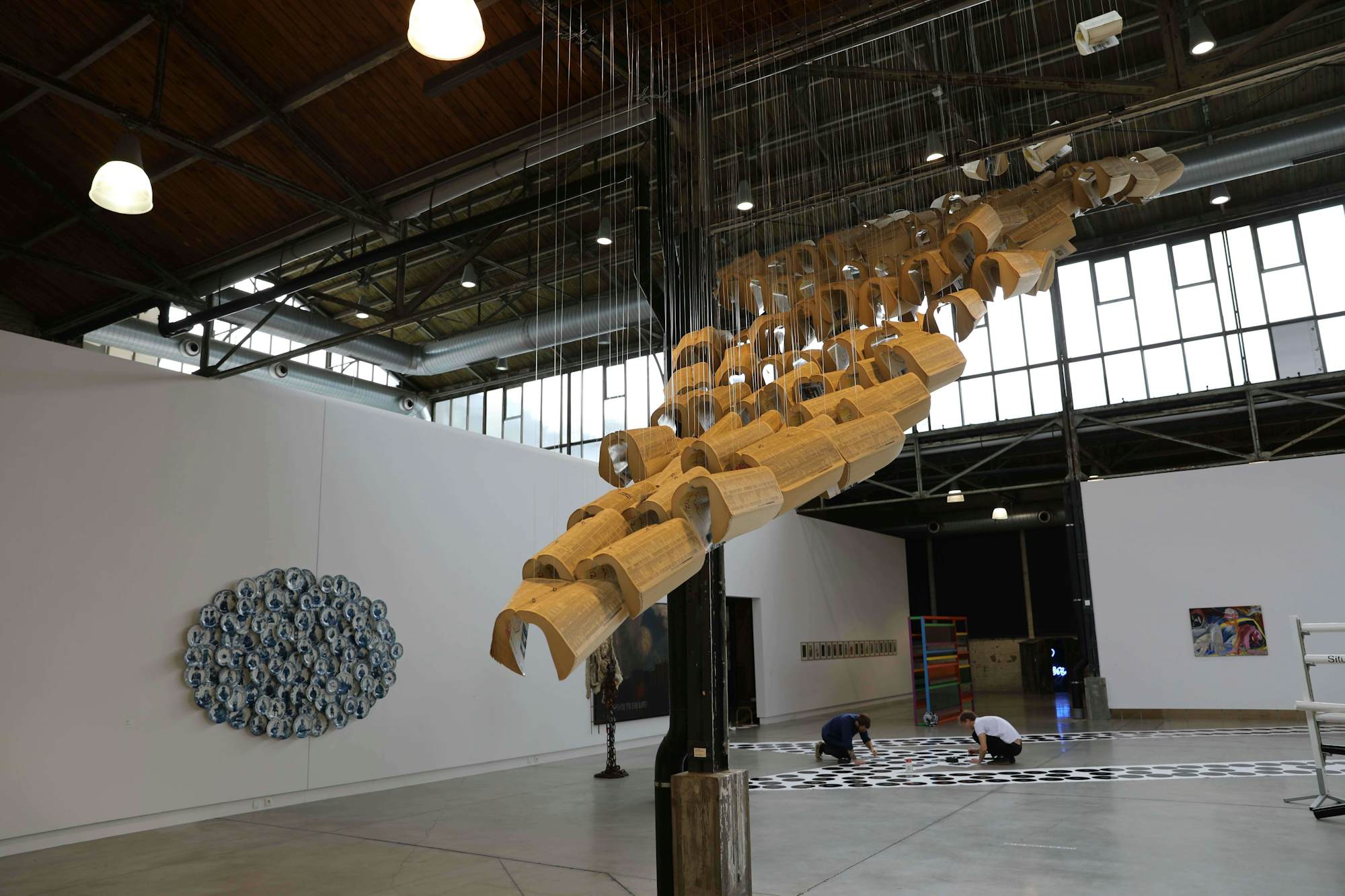 Aimé NTAKIYICA, Verba Volant, Scripta Manent, 2000. Collection de la Province de Hainaut. Photo : BPS22