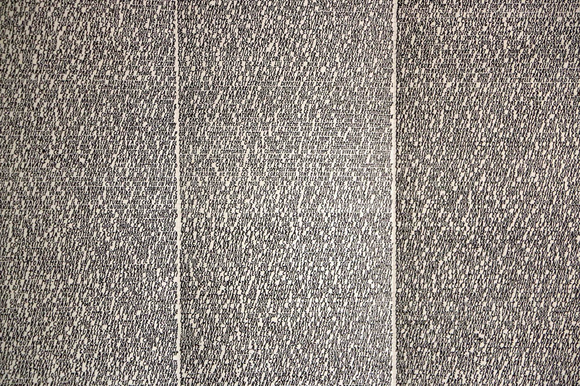 Marthe Wéry, Sans titre, 1981. Collection du BPS22