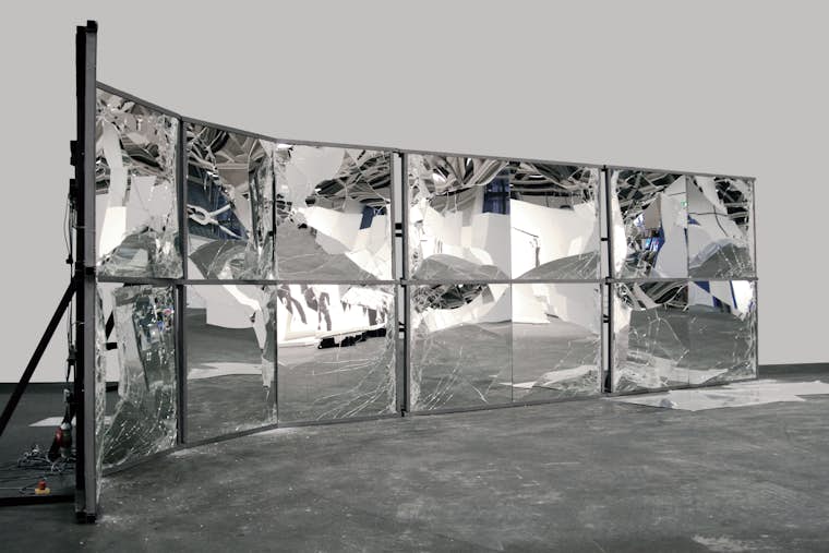 Banks Violette Mirror Wall 2007 Photo Philippe Servent Courtesy of Thaddaeus Ropac gallery 15 v2