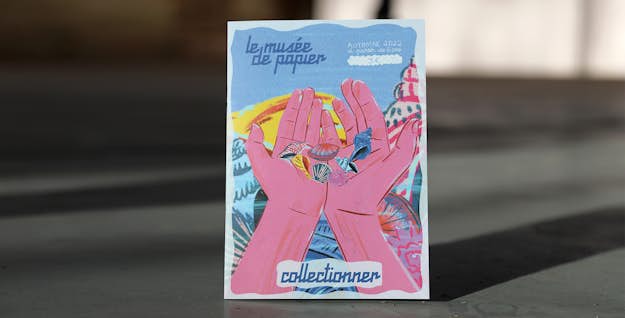 Banner Musée de Papier 4 Automne 2022 Collectionner Magazine pour enfants au BPS22 Musée d Art de la Province de Hainaut à Charleroi BPS22